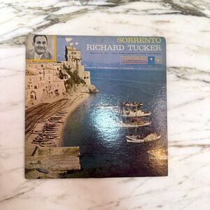 Vintage Richard Tucker Sorrento Italy LP Columbia Masterworks ML 5258